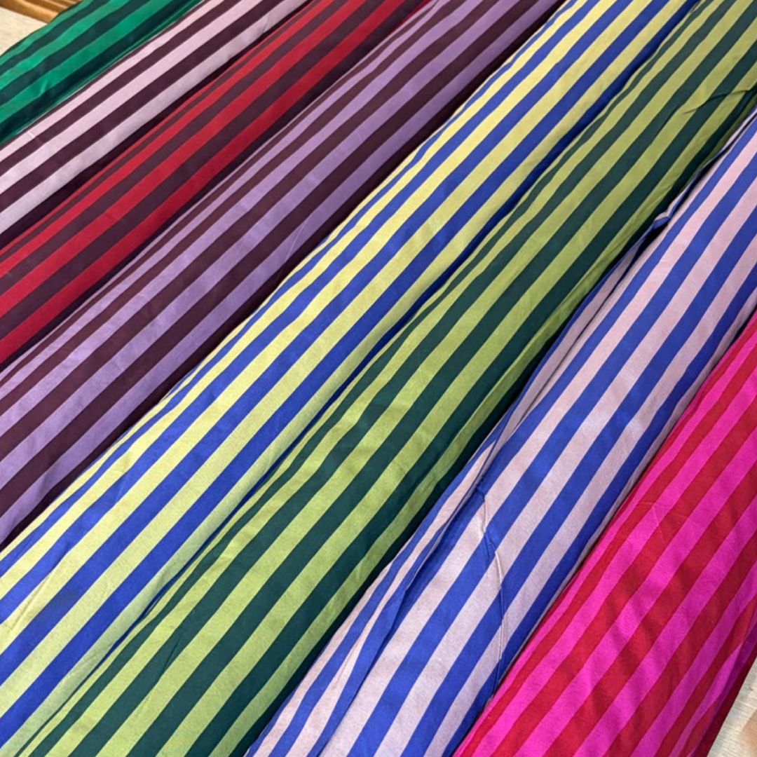 Polyester Taffeta Stripe Fabric