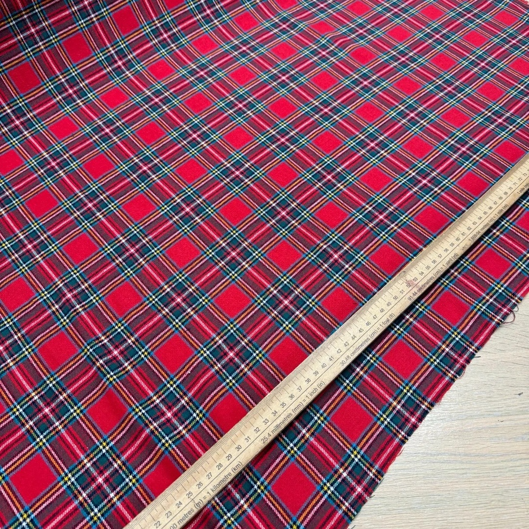 Brushed Cotton Tartan Fabric