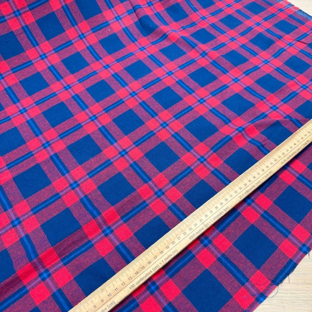 Brushed Cotton Tartan Fabric