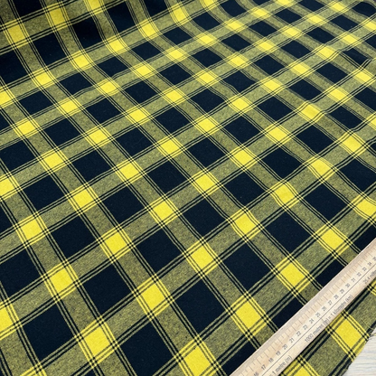 Brushed Cotton Tartan Fabric