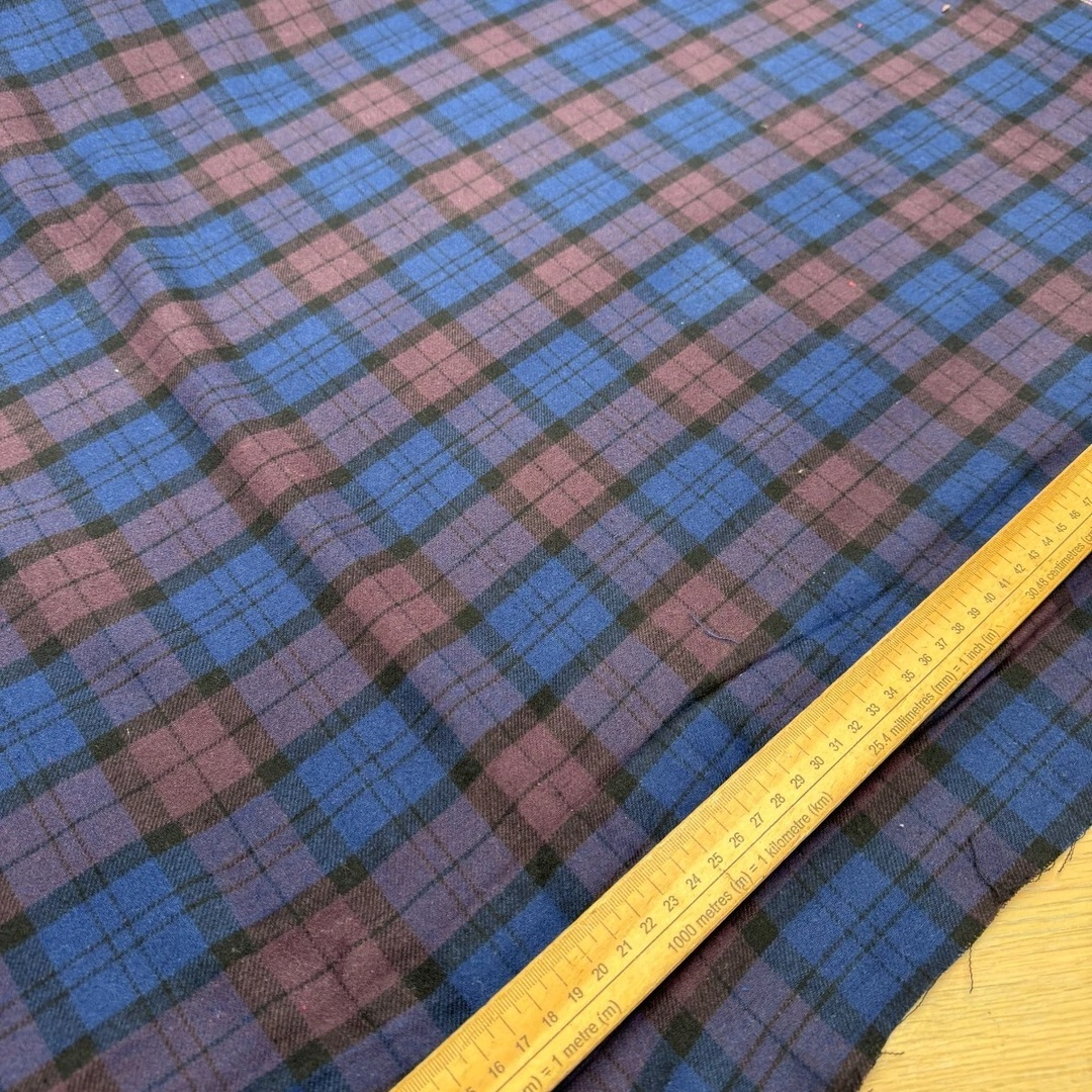 Brushed Cotton Tartan Fabric