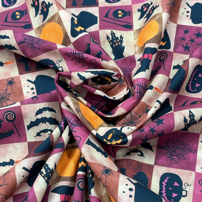 Halloween Fun! Organic Percale Cotton