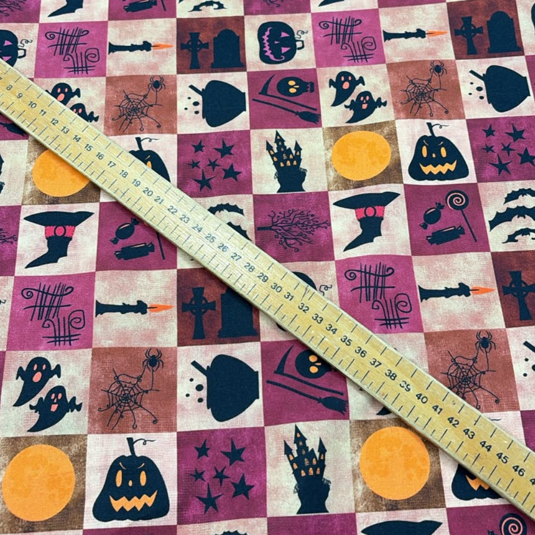 Halloween Fun! Organic Percale Cotton