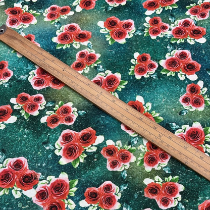 Linen Viscose Printed Fabric