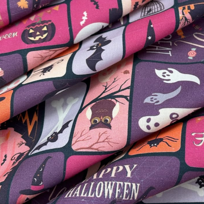 Halloween Fun! Organic Percale Cotton