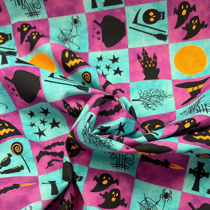 Halloween Fun! Organic Percale Cotton