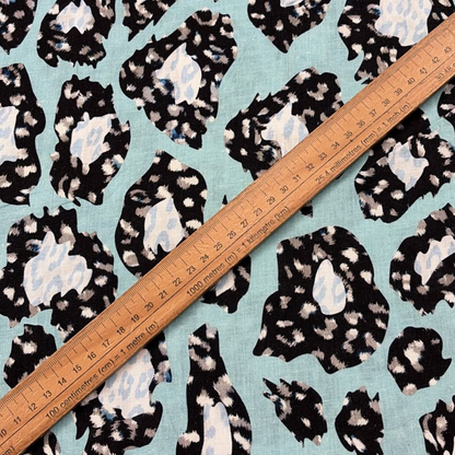 Linen Viscose Printed Fabric