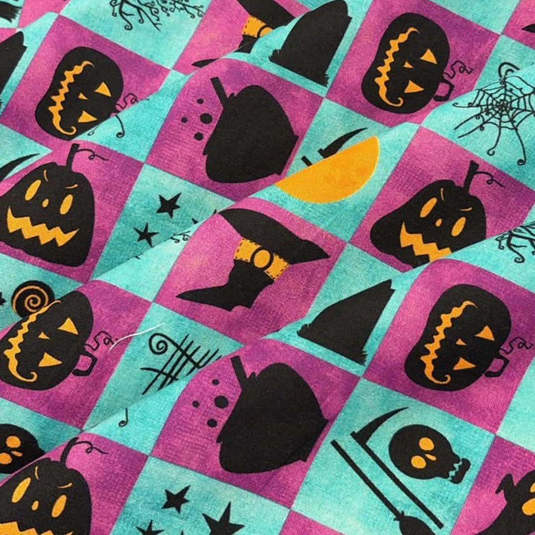 Halloween Fun! Organic Percale Cotton