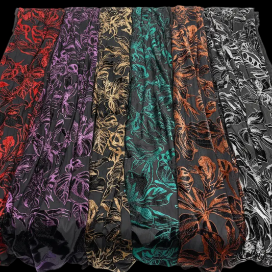 Burn out velvets