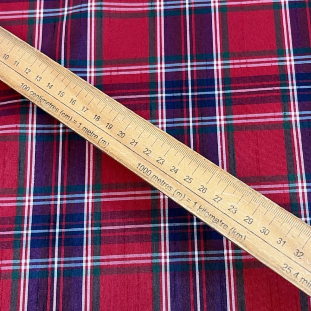 Taffeta Tartan Fabric