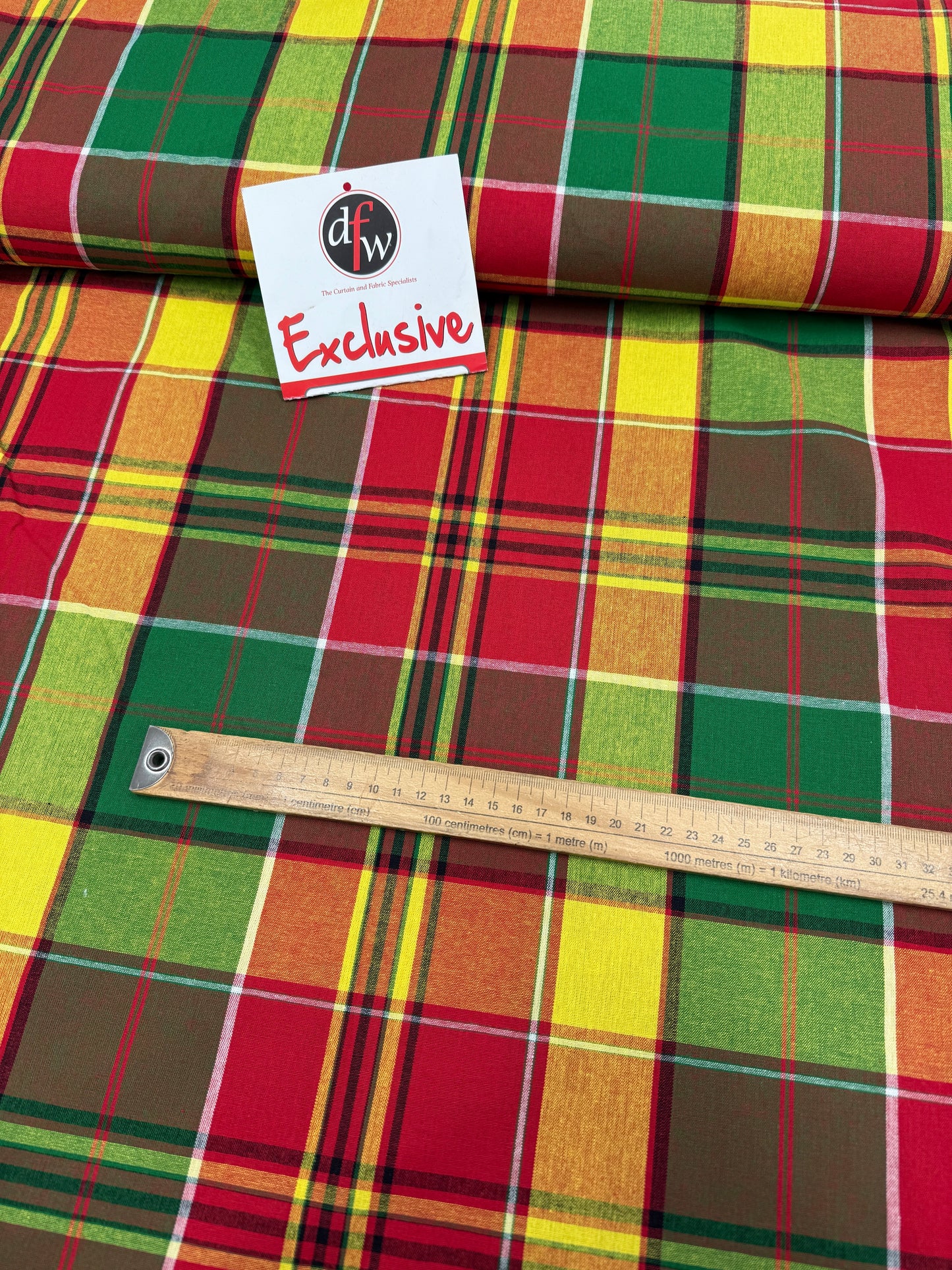 Madras Check Cotton