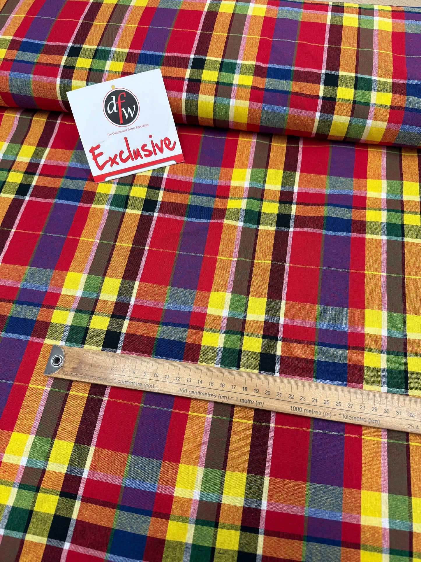 Madras Check Cotton