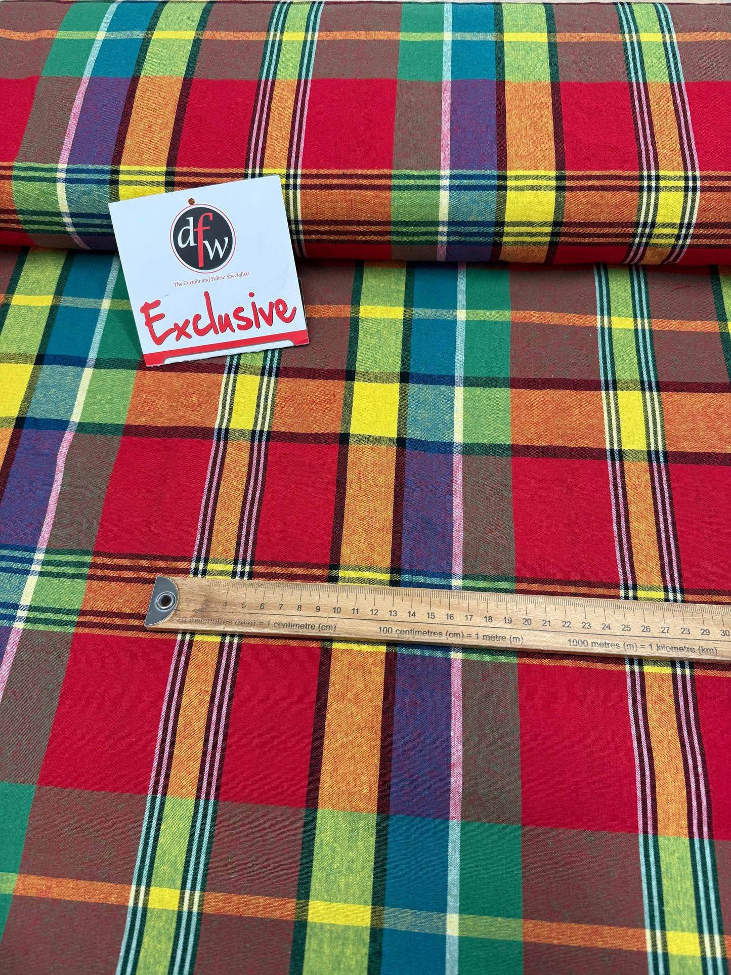 Madras Check Cotton