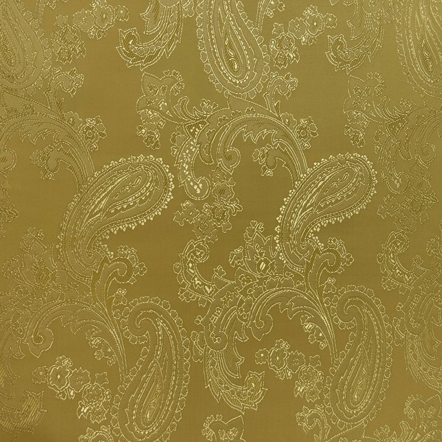 Paisley Jacquard fabric in Gold