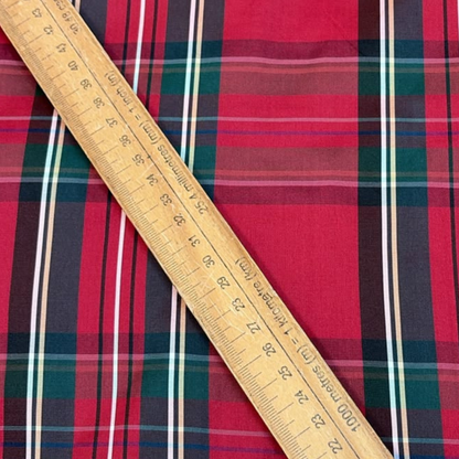 Taffeta Tartan Fabric