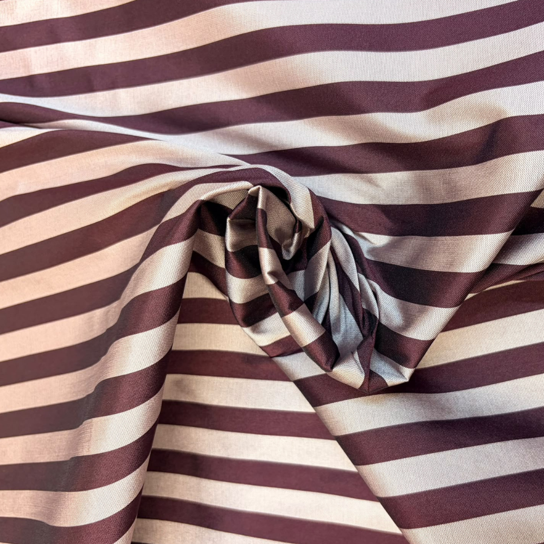 Polyester Taffeta Stripe Fabric