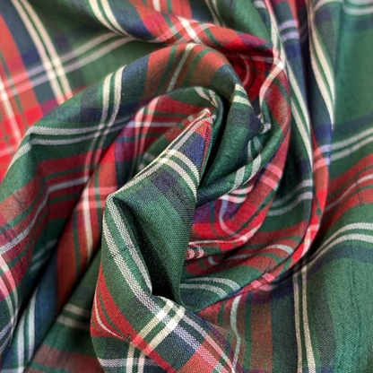 Taffeta Tartan Fabric