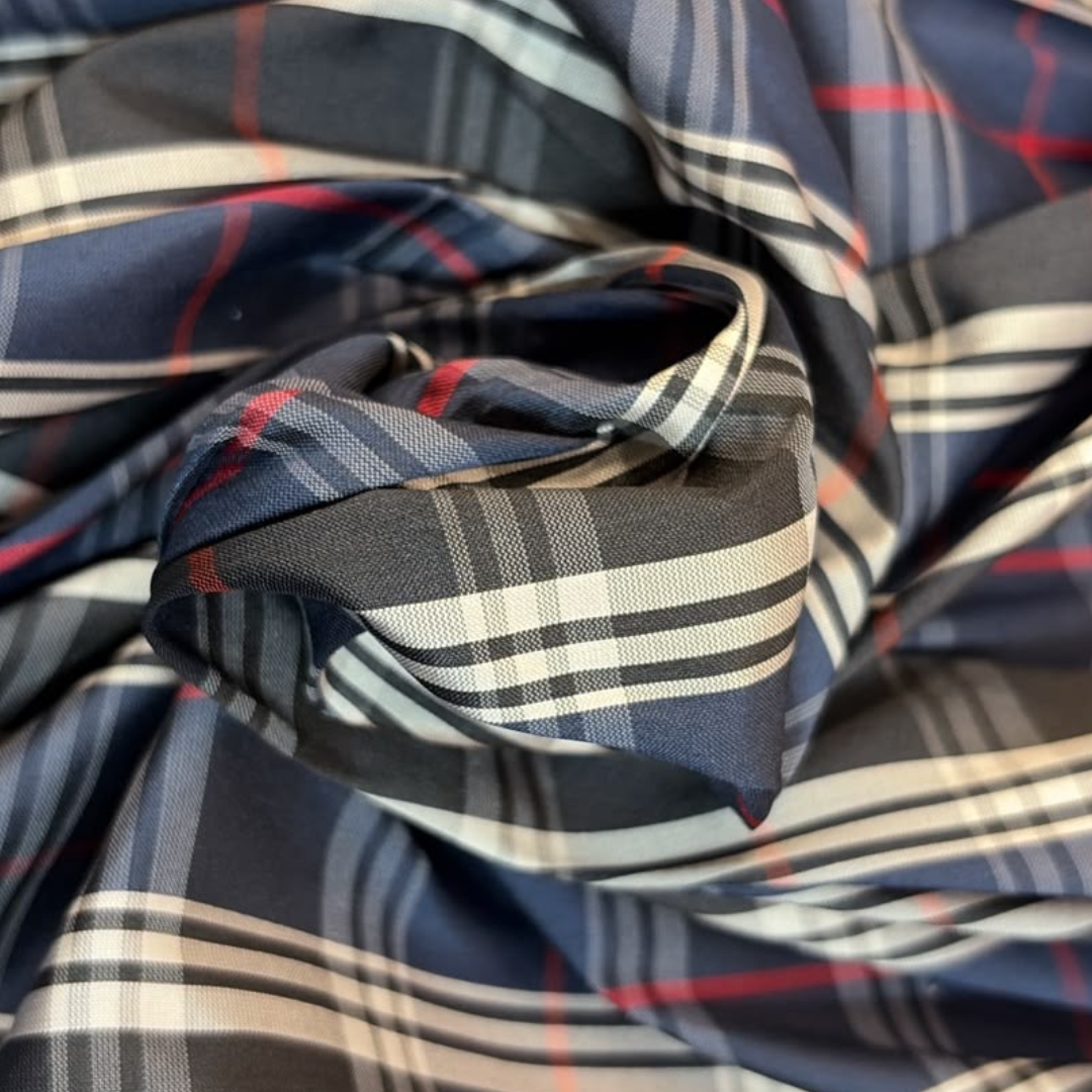 Taffeta Tartan Fabric