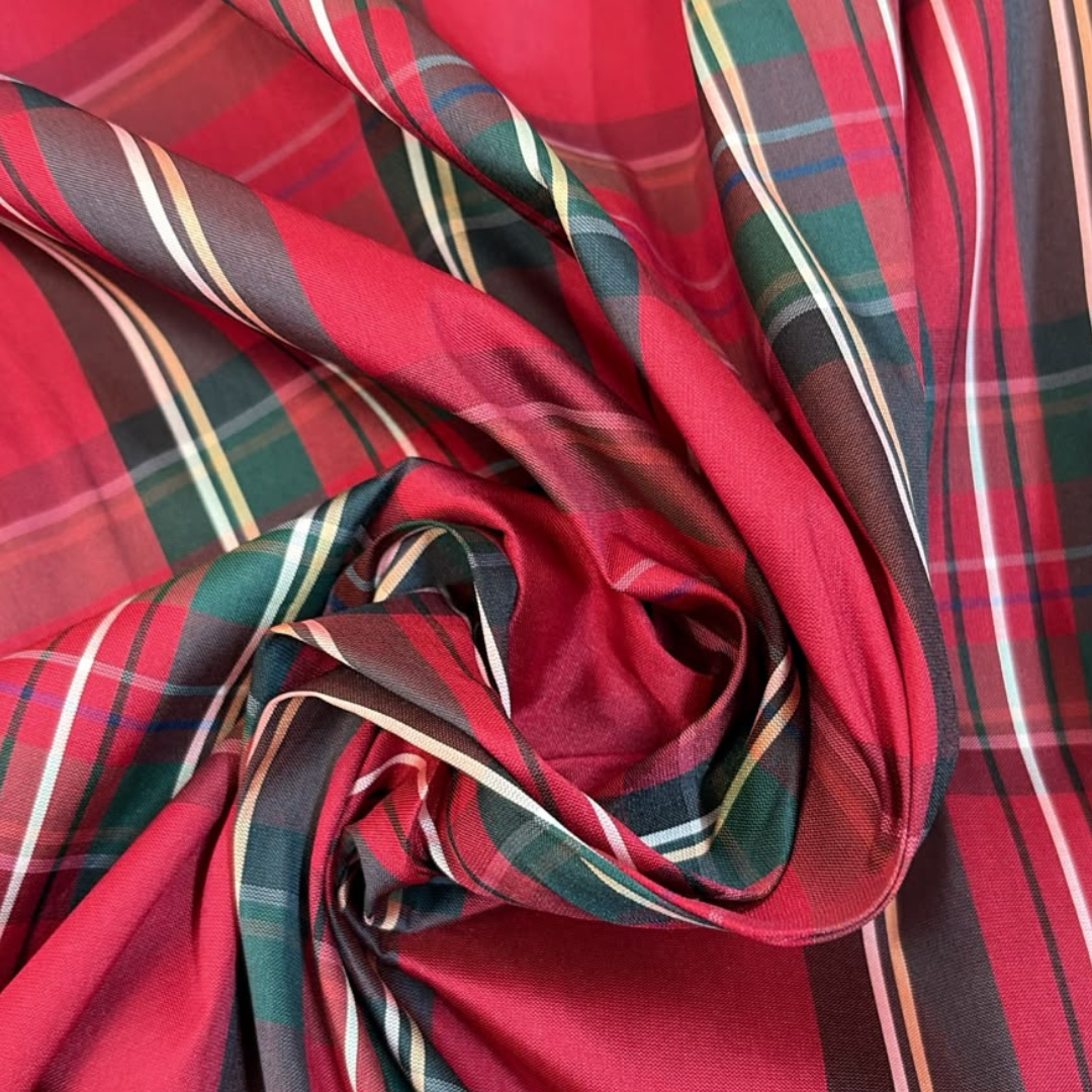 Taffeta Tartan Fabric