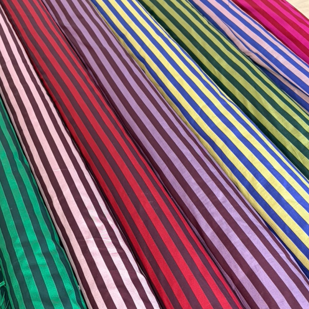 Polyester Taffeta Stripe Fabric
