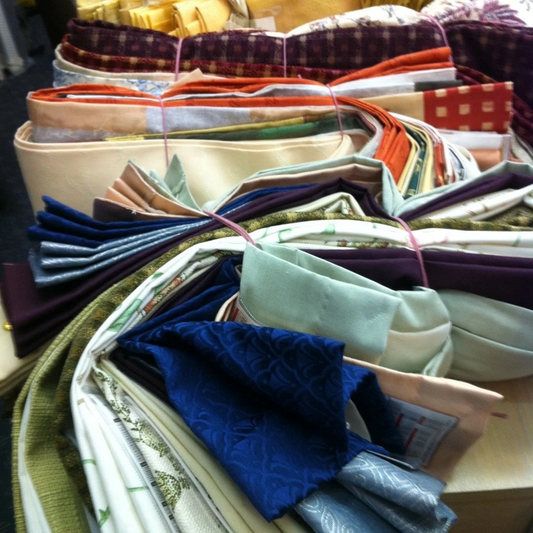 Assorted Fabric Remnant Bundle - 10 Pieces