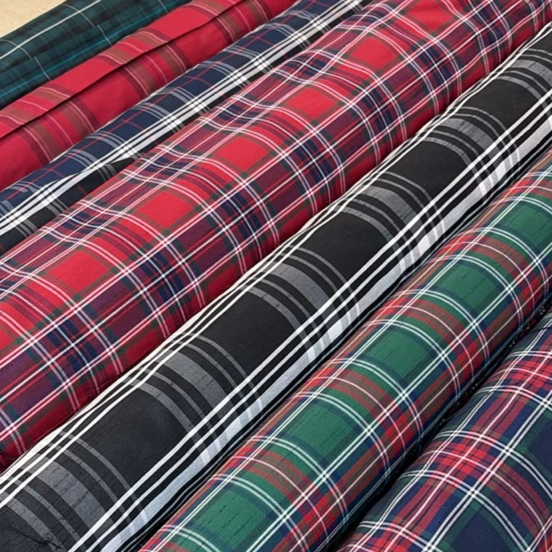 Taffeta Tartan Fabric